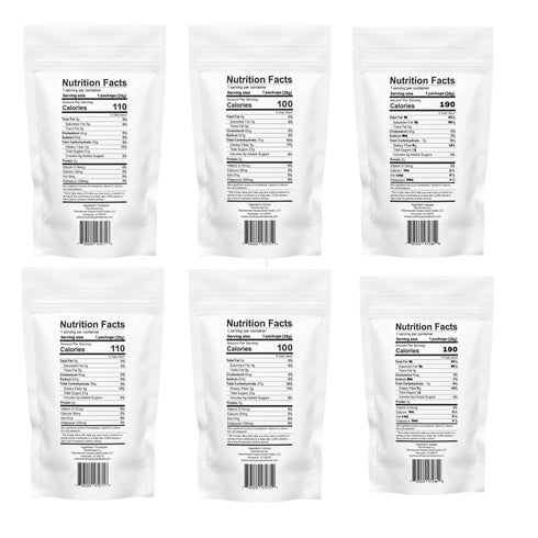 1oz Packs 100% Wise Harvest Freeze-Dried Tropical Fruit Bundle - Six | Single Ingredient Snack | Real Fruit, No Sugar