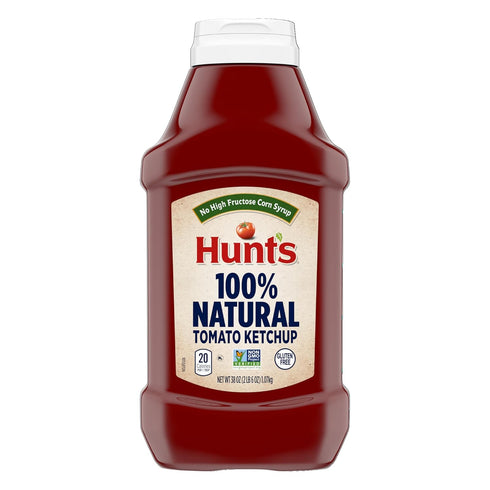 Hunt's All Natural Tomato Ketchup, 38 Oz