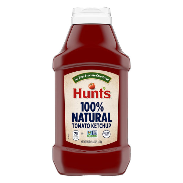 Hunt's All Natural Tomato Ketchup, 38 Oz