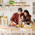 Nahasahr 6oz Freeze Dried Tofu Cubes Delicious Dehydrated Tofu, Ready to Eat Non-GMO Resealable Can, Instant Vegan Food