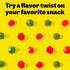 6 4.8 oz Gushers Fruit Flavored Kids Snacks, Watermelon and Sour Apple Flavor, Pouches