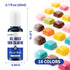 18 20 ml Oil Based Food Coloring for Chocolate Colors x Concentrated Oil Food Dye for Melting Chocolate Candy Melts