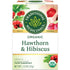 (Pack 3) 48 Traditional Medicinals Organic Hawthorn & Hibiscus Herbal Tea, Promotes Heart Health, of Tea Bags Total