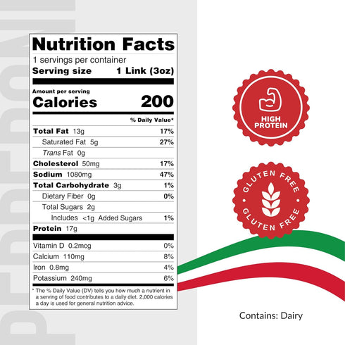 W/Mozzarella 3oz 10-Pack 19g Primal Eats Pepperoni Beef Brisket Meat Sticks, - Lean Meat Protein Keto, Paleo