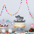 LHCING Will be my Godmother Birthday Cake Topper - New Godmother Announcement Party Cake Topper - Godparents Proposal
