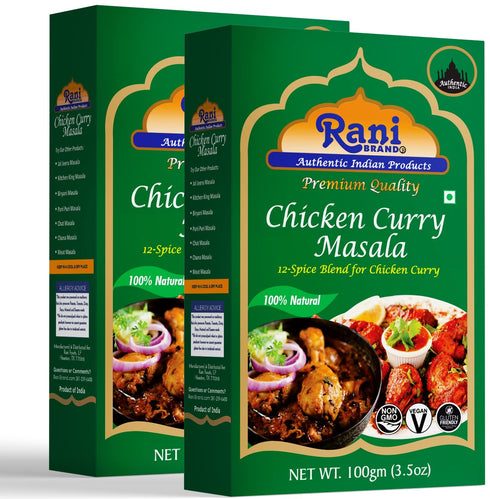 Rani Chicken Curry Masala (Indian 13-Spice Blend for Chicken) 3.5oz, All Natural, Vegan, Gluten Friendly