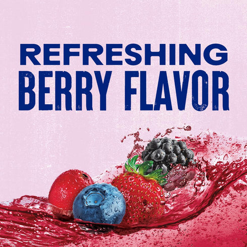 101.4 Oz (Pack 6) Ocean Spray ZERO Sugar Mixed Berry Juice Drink, Cranberry Juice Drink Sweetened with Stevia, Fl