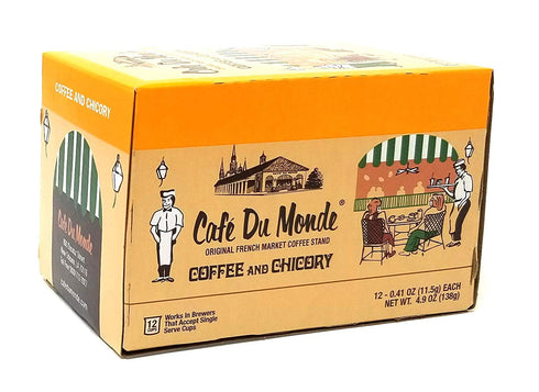 Cafe Du Monde 24 Coffee and Chicory Single Serve Cups