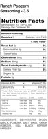 Premium Popcorn Seasoning Variety 2 Pack, 3.5 fl. oz - Ranch & Sour Cream & Onion, Crafted in Small Batches