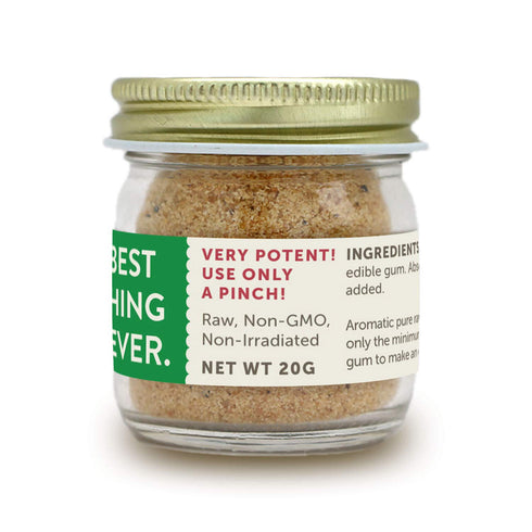 Pure Indian Foods Best Hing Ever (Asafoetida Powder) - Indian Spice for Garlic & Onion Substitute, 20g Glass Bottle (NOT Tested for Gluten 1PK, 0.71 Ounce)