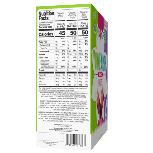 9.4 Gummy YumEarth Organic Easter Candy Variety Box, Ounce - Organic Fruits, Jelly Beans & Pops - Spring Fruit Flavors