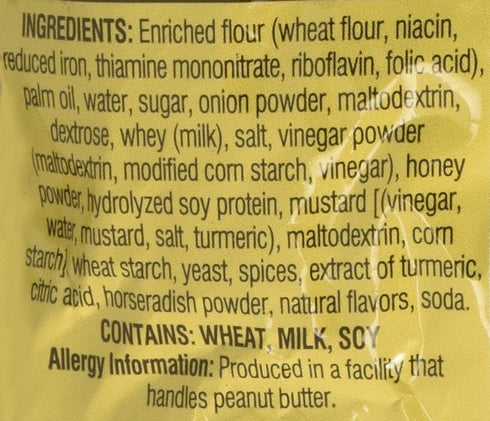 12oz (Pack 3) Snyder's of Hanover, Honey Mustard & Onion Pretzel Pieces, Bag