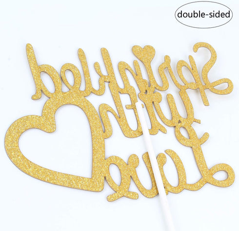 Sprinkled With Love Cake Topper for Welcome Baby, Hello World, Gender Reveal Party Decorations