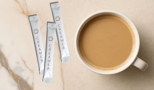Packets, Packets (100 Pack) Le Must Non-Dairy Creamer Individual Powdered Coffee Creamer Single Serve