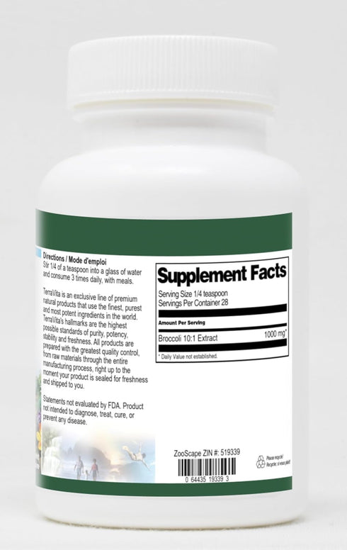 Terravita 10:1 (1 oz, 519339) Broccoli Powder ZIN: