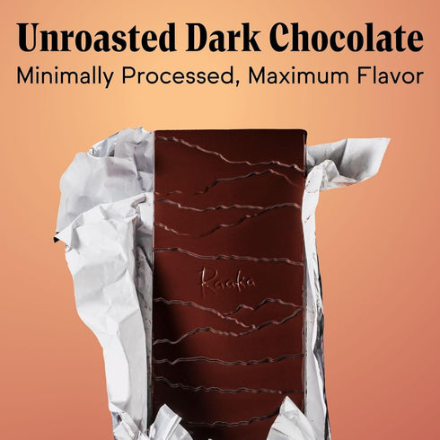 58% 1.8oz 3-Pack Raaka Chocolate Oat Milk, Cacao Cane Sugar Free Dark Chocolate | Gourmet Dark Chocolate Gift |