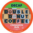 Double Donut Coffee Double Donut Flavored Decaf Coffee, Decaf Cinnamon Bun Coffee,
