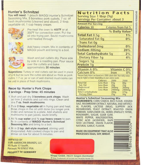 Maggi Mix Jagger Schnitzel Seasoning, 0.952 oz