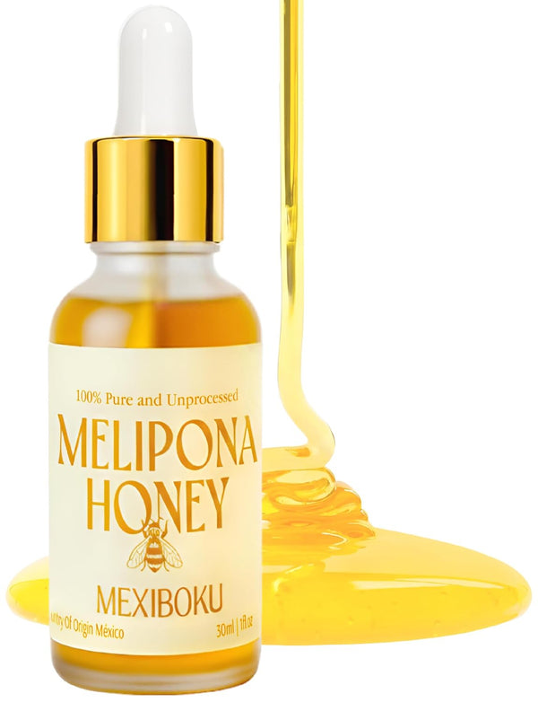 Jimerito Stingless Bee Melipona Honey Drops 30ml 100% Pure and Unprocessed Ancestral