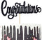 Congratulations Cake Topper, Congrats Grad Graduate Decorations for 2025 Graduation/Wedding/Birthday