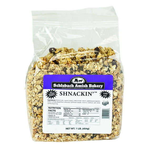 Schlabachs Amish Bakery Schlabach Amish Bakery All Natural, No Sugar Added, Shnackin' Granola (Pack of