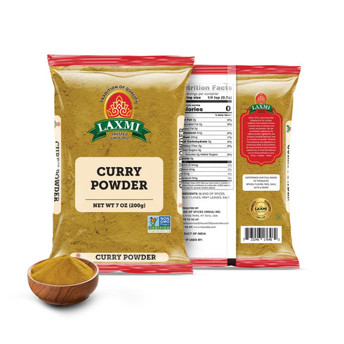 Laxmi Curry Powder 200gm (7oz) | Curry powder seasoning with a blend