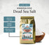 30% (2 lbs) Pacific Pelican Less Sodium Iodized Dead Sea Lite Salt - Fine Grain | Unrefined Kosher, Natural Iodized