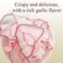2-Pack 24oz TJBXWPY Unfried Shrimp & Garlic Prawn Crackers | Large Disk Asian Chips | Ready to Cook Puffed Snack |