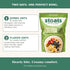 Stoats 26.5 oz (Pack 3) Traditional Scottish Porridge Oats, Whole Grain, Vegan, No Added Sugar, Palm Oil Free, Pouches