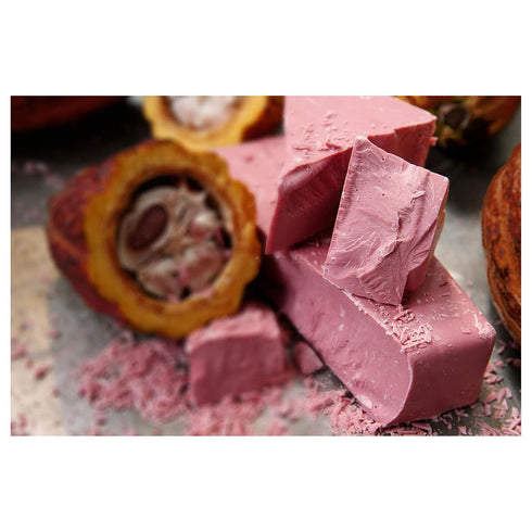Generic 1 Ruby Chocolate Callet, Replacement for Barry Callebaut, Pound