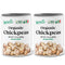 Food to Live Organic Canned Chickpeas, 14 oz (Pack of 2) -