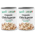 Food to Live Organic Canned Chickpeas, 14 oz (Pack of 2) -