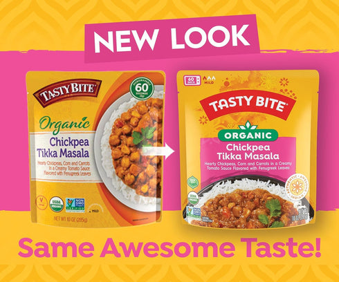 Organic Chickpea Tikka Masala - Tasty Bite Ready-to-Eat Meal