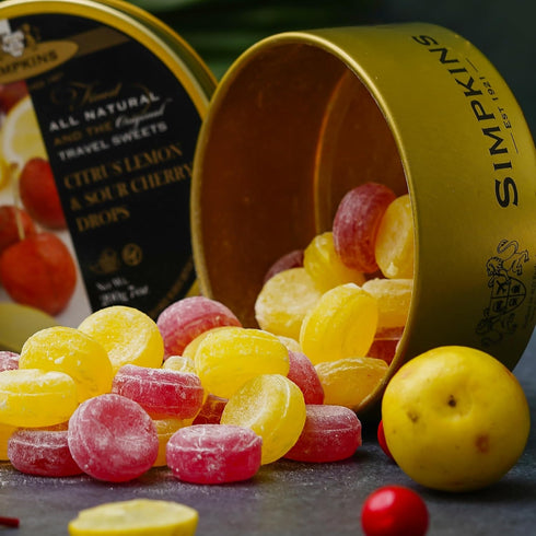 Simpkins Citrus Lemon & Sour Cherry, 200g