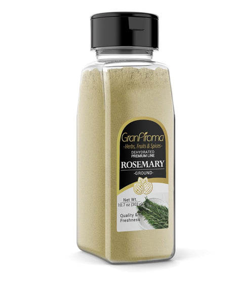 GranAroma Ground Rosemary, 10.7 oz - Sweet & Savory Flavor
