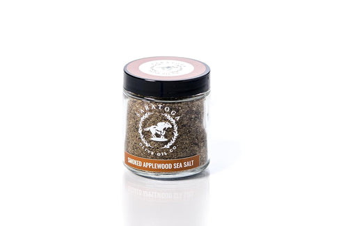 Smoked Applewood Sea Salt from Saratoga Olive Oil Company