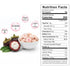Pack 4, 8.46 Oz 100% Organic Freeze-Dried Mangosteen of | Natural Fruit Snacks | Tangy & Tart Flavor | No Sugar Added |