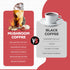 Vilorenz 100% Mushroom-Keto Coffee. NO AFTER TASTE. Organic Adaptogenic Mushrooms, Grass Fed Butter and MCT Oil