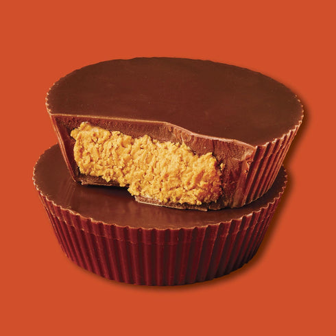 9 SHANI'S ROOTS SHOOTS 9 2 Pack 16 oz SHANI'S Peanut Butter Cup Giant Half Pound Candy Cups Total Milk Chocolate