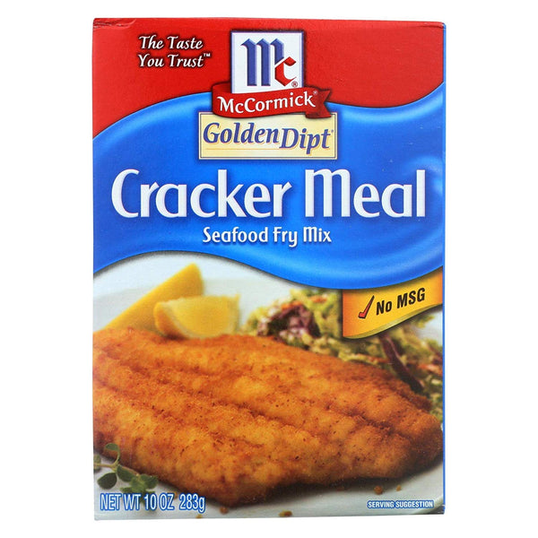 Golden Dipt McCormick Cracker Meal Seafood Fry Mix, 10 oz (Pack of 8)