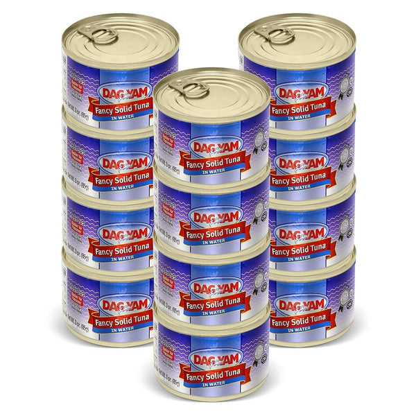Dagim DagYam Fancy Solid Tuna in Water - Canned Tuna Fish, 3 oz,