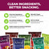 6-Pack 2.5oz (6 Count) Kiwa Vegetable Chips Mix Gluten-Free, Vegan, Kosher, Non-GMO Snack Made with Cassava, Parsnip