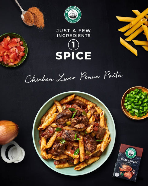 Salthouse & Peppermongers 160g Robertsons Spice - Steak and Chops Refill box