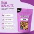 2lb Oh! Nuts Organic Raw Walnuts Bulk Bag - Unshelled Healthy Mix of Chandler Halves & Pieces - Fresh & Healthy Keto