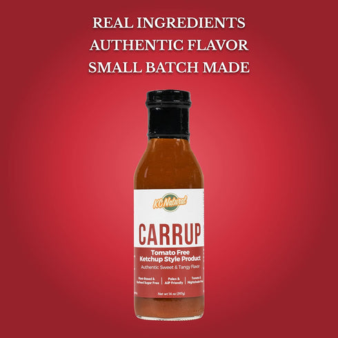 14 oz KC Natural - Carrup - No Tomato Ketchup - Paleo AIP Friendly