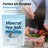Vrixlanua 100% 1 lb Mineral Sea Salt Natural, Unrefined, Non-GMO, No Additives Mineral-Rich (Calcium, Magnesium