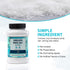 80 oz (5 lb 2.25 Soeos Himalayan White Salt Fine Grain, / kg), Salt for Cooking, Baking, Seasoning & Everyday Kitchen