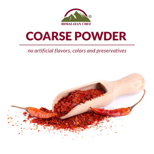 (3.88 Oz) Himalayan Chef Red Crushed Pepper Shaker - Organically Crushed Red Chili Pepper Flakes Great for Pizza