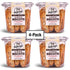 (4 6oz True Delicious GLUTEN FREE INGREDIENTS ALMOND BISCOTTI, buttery, fine Italian cookies, baked twice boxes