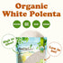 5 Food to Live - Organic White Polenta, Pounds Classic Non-GMO Cornmeal. Vegan, Kosher Corn Grits in Bulk. Great